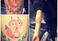 Jauns modes kliedziens: tetovējumi krustdūrienā! FOTO