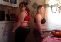 100 dienu laikā māte un meita zaudē 34 kilogramus! Viņas nedomā apstāties! FOTO/ VIDEO