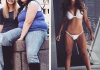 Meitene zaudēja pusi no sava svara un lepojas ar “resnās dzīves” atstātajām strijām. FOTO