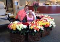 Vīrs viņu atveda uz pēdējo ķīmijterapiju. Bet tagad pievērsiet uzmanību rožu pušķim. FOTO