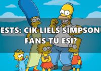 TESTS: Cik liels Simpsonu fans Tu esi?
