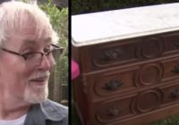 Vīrietis nopirka 125 gadus vecu kumodi un atrada tajā… slepenu atvilktni! FOTO/ VIDEO