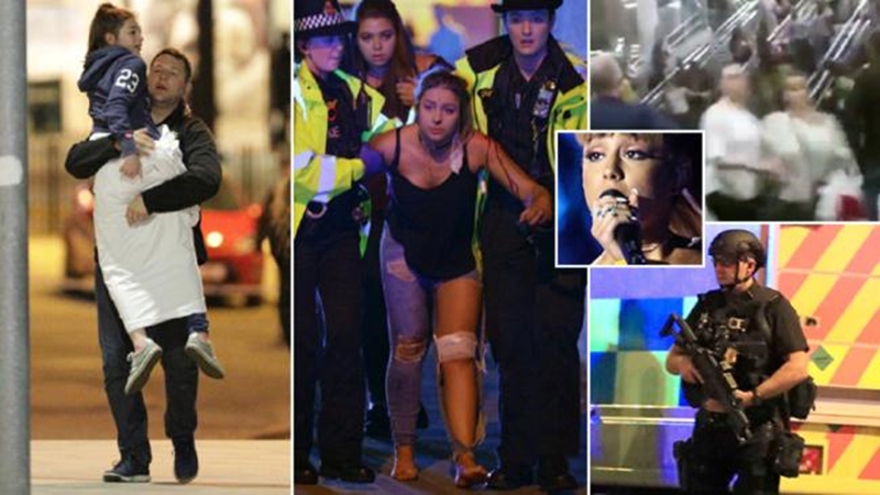 Sprādziens Arianas Grandes koncertā Lielbritānijā: nogalināti 22 cilvēki