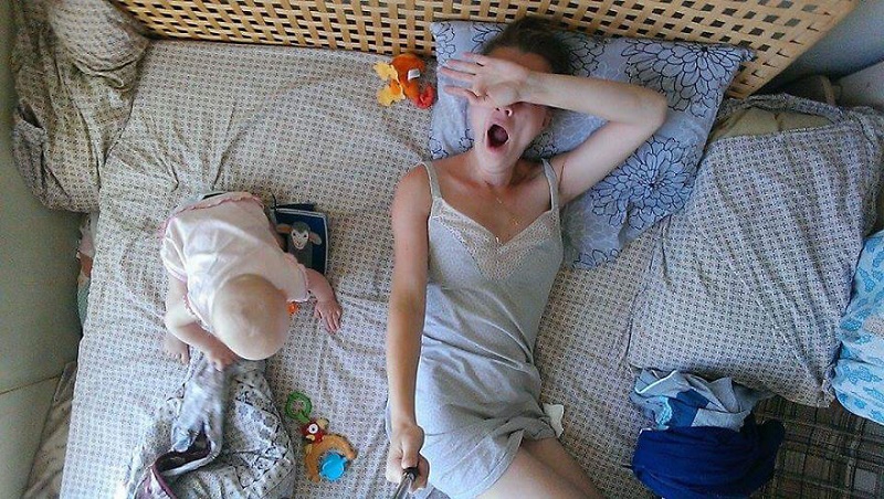 Maternitātes paradīze un elle. Jaunās, Maskavā dzīvojošās, māmiņas dienasgrāmata.