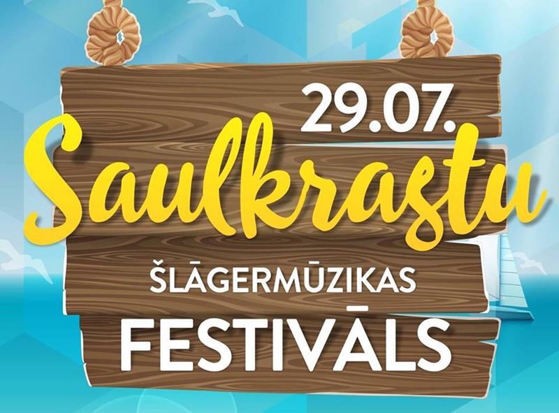 BALLĒJAM Saulkrastos:  Lielais Saulkrastu Šlāgermūzikas festivāls 29. jūlijā!