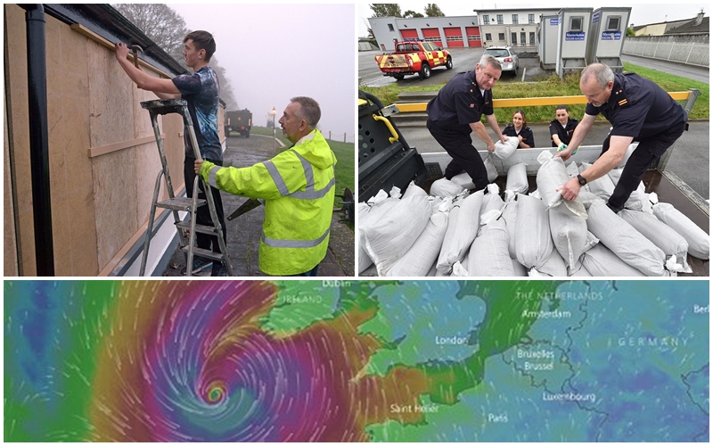 Īrija un Lielbritānija gatavojas pēdējos 56 gados spēcīgākajai vētrai Ofēlija
