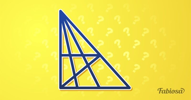 TESTS: Cik trīsstūru 20 sekunžu laikā varat saskaitīt?