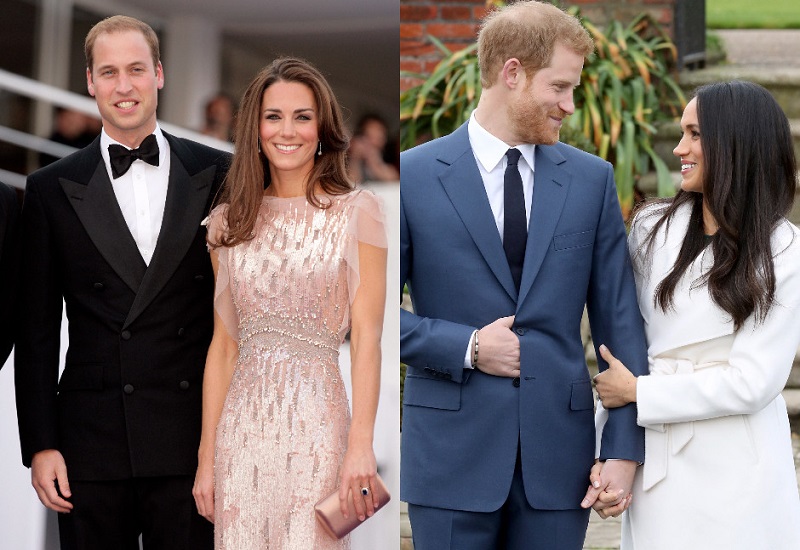 Grūti atturēties no salīdzināšanas: Britu prinču mīļotās sievietes! FOTO