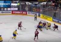 VIDEO: Latvija skaistā spēlē tomēr piekāpjas Zviedrijai