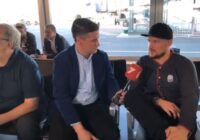 VIDEO: Latvijas hokeja izlase cerību pilna dodas uz Slovākiju