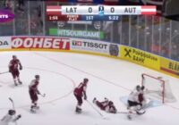 VIDEO: Latvijas hokeja izlase pasaules čempionātu sāk ar uzvaru pret Austriju