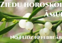 Ziedu horoskops 1. – 10. februārim. Piedāvā astrologs Edgars Alans