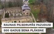 VIDEO: Raunas pilsdrupās nozagta 500 gadus sena plāksne VIDEO: Raunas pilsdrupās nozagta 500 gadus sena plāksne